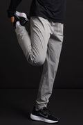 Soloumbrella Men's Light Grey Athletic Jogger Pants