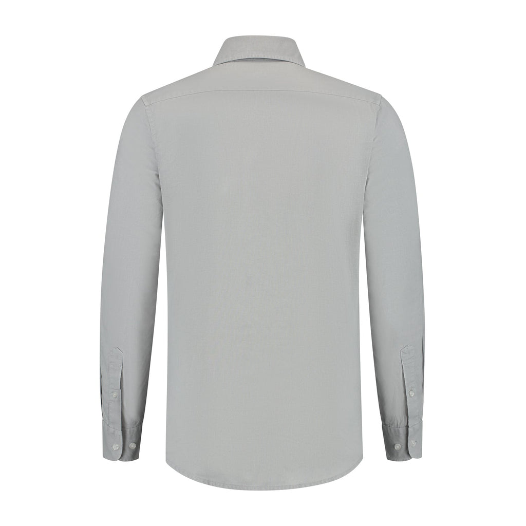 Soloumbrella Men's Light Sage Green Long Sleeve Button Down Shirt