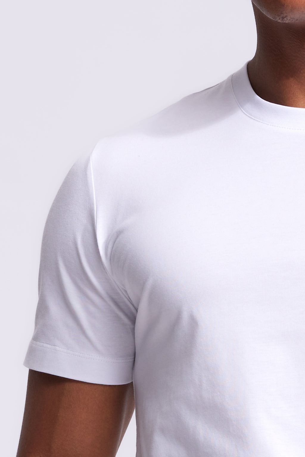Soloumbrella Men's White Crew Neck T-Shirt