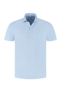 Soloumbrella Men's Light Blue Short Sleeve Polo Shirt