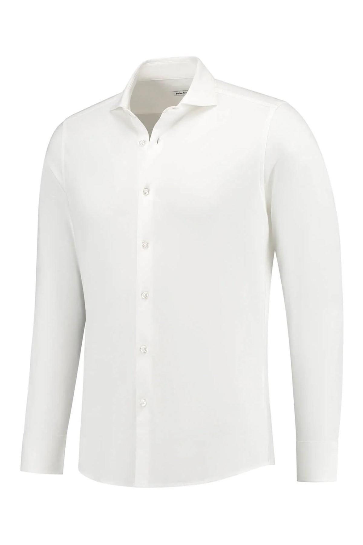 Soloumbrella Men's White Long Sleeve Button Down Shirt