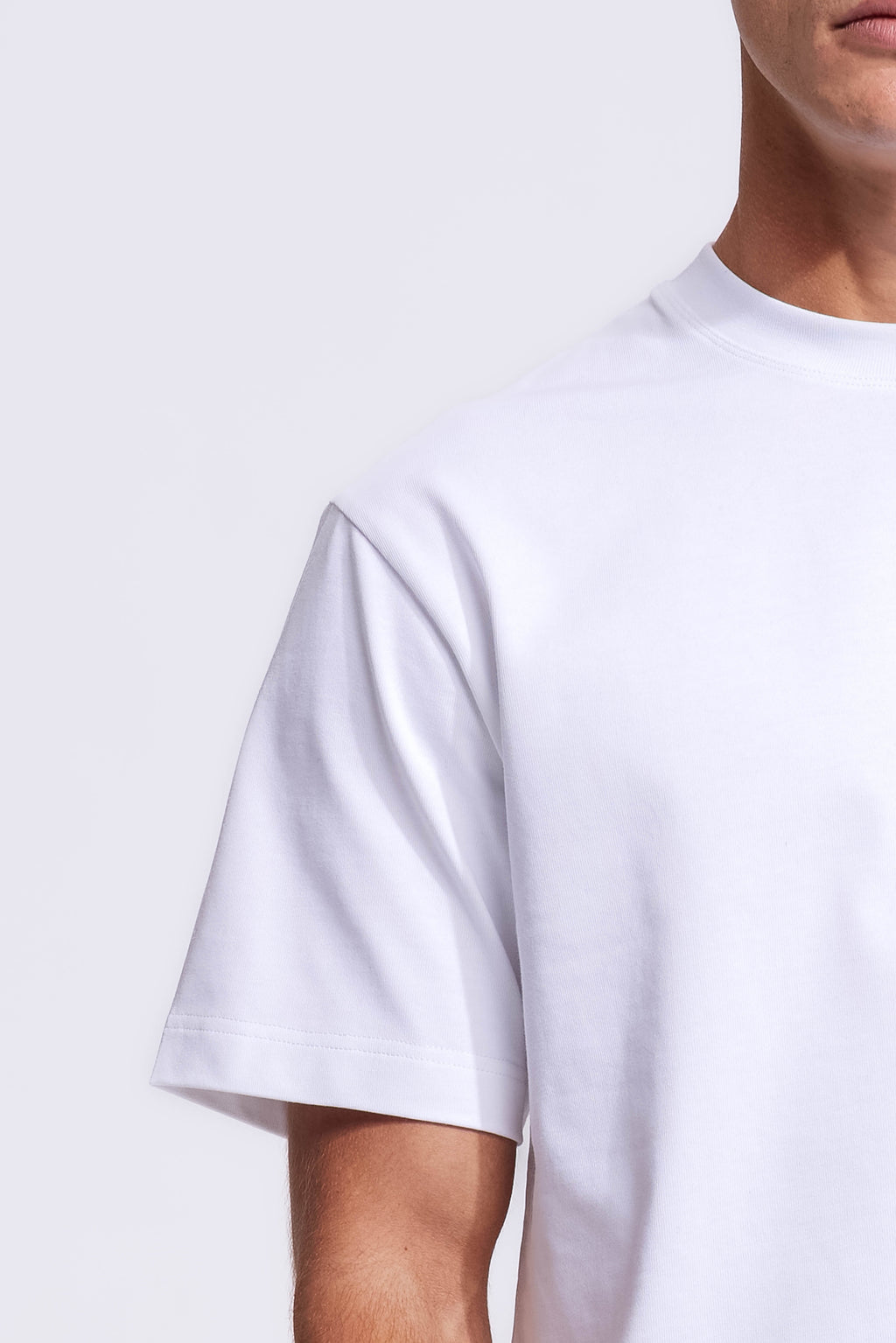 Soloumbrella Men's White Crew Neck T-Shirt