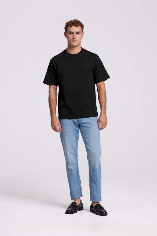 Soloumbrella Men's Black Crew Neck T-Shirt